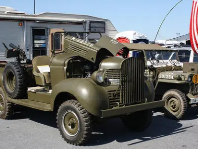 military car vc5 Low-poly 3D model