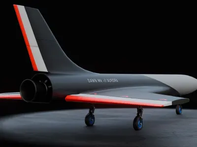 dawn mk-II aurora 3D model