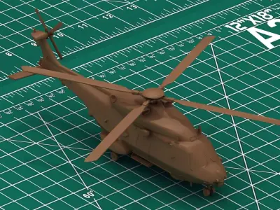 NH90 Helicopter 3D Print 3D print model