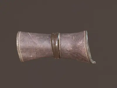 Leather Armband Free low-poly 3D model