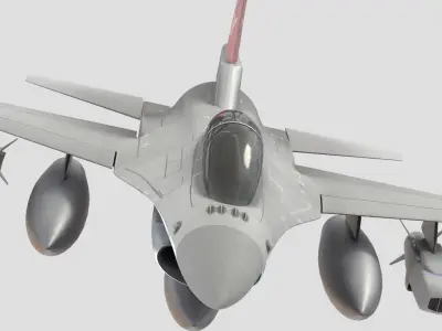 F-16 aircraft 3D model
