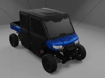 Can-Am Defender 2018 Low-poly 3D model