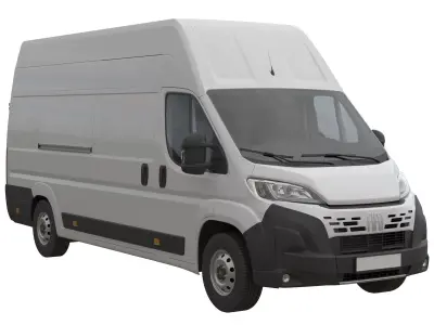 2024 FIAT DUCATO XLWB Detailed interior 3D model