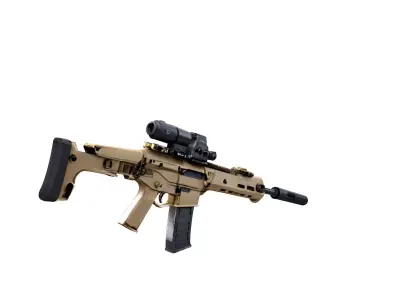 Bushmaster ACR Rifle  3D model