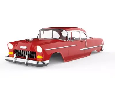 1955 Chevrolet Bel Air 2 door 3D print model