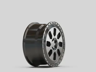 rims tuning auto moto garage  3D model