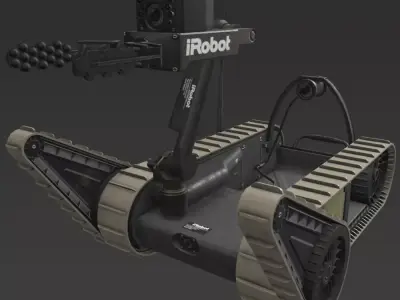 iRobot 310 Low-poly 3D model