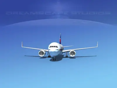 Boeing 767-300 Air 2000 3D model
