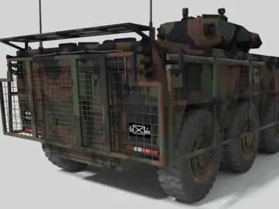 Amoured Infantry Fighting Vehicle 3D model