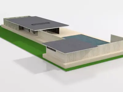 Barcelona Pavilion 3D model