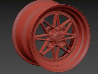 Work Equip 03 wheel 3D model