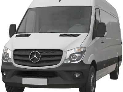 Mercedes-Benz Sprinter 2015 PanelVan L3H2 3D model