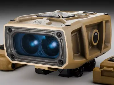 Rangefinder Vortex Impact 4000 Rail Low-poly 3D model