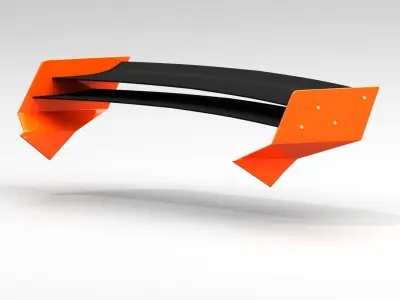 HatchBack Spoilers Free 3D model