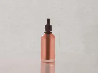 Serum bottle 3D model