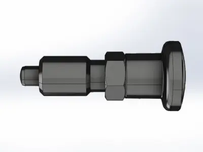 Indexador Elesa Ganter GN 817 8 8 C Indexer 3D model