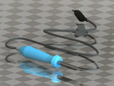 Soldering iron Free 3D model