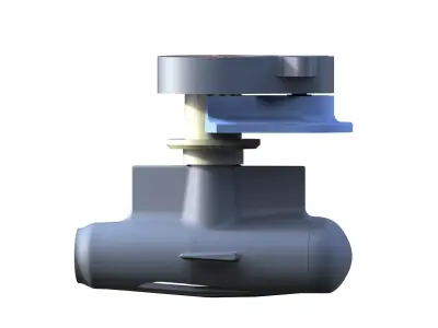 JET POD SCHIFFSMODELL ANTRIEB AZIPOD 3D print model