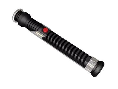 Star Wars Qui-Gon Jinn lightsaber  3D print model purchase