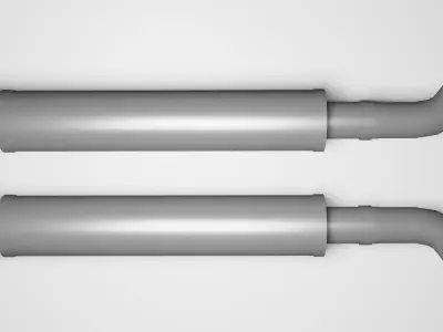 Exhaust Pack 3D model