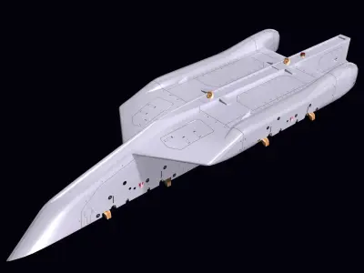 AT 730 Store Rack 3D model