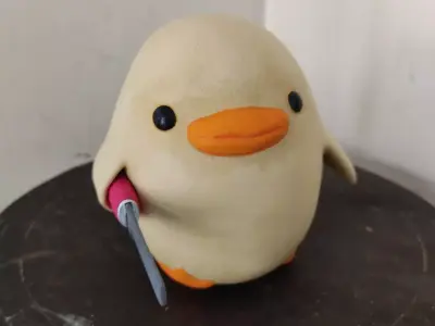 Angry Chick- Various Styles 3D print model