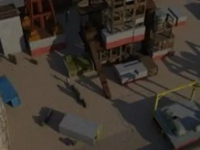 RUST FROM COD Free 3D model