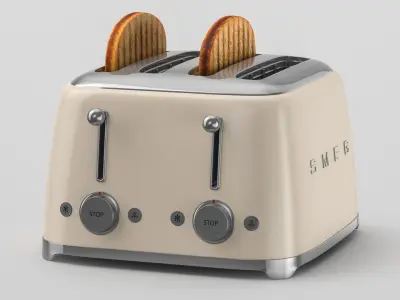 Toaster 02 3D model