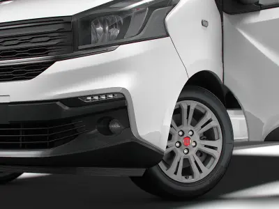 Fiat Talento Van L2H2 HQInterior 2021 3D model