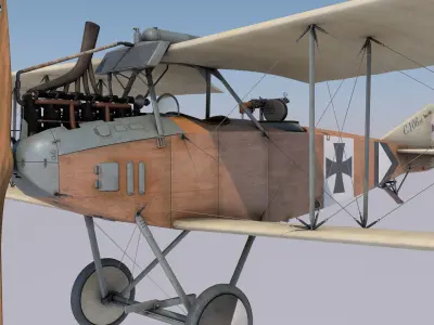 Albatros C3 3D model
