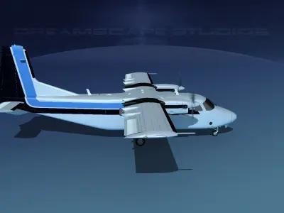 Harbin Y-12 II V07 3D model