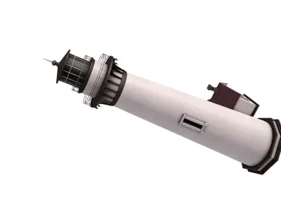Pigeon Point Lighthouse 3D model