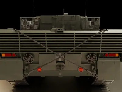 Leopard 2A7 3D model