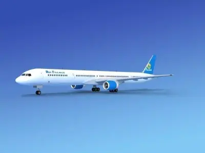 Boeing 757-300 Air Finland 3D model