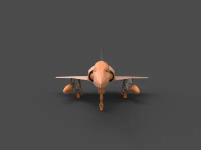 Dassault Mirage 3D print model