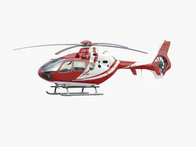 Eurocopter EC 135 Medical 3D model