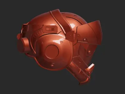 Valkyrie Birthright Titan Fall Helmet 3D print model