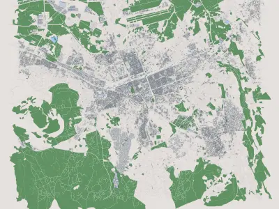 Kayseri City Turkey 3D model