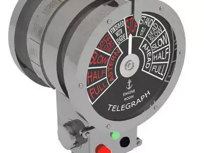 Engine order telegraph 3D model