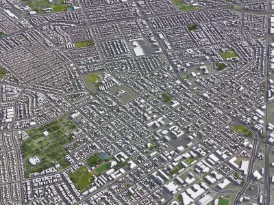 Santa Clara Low-poly 3D model