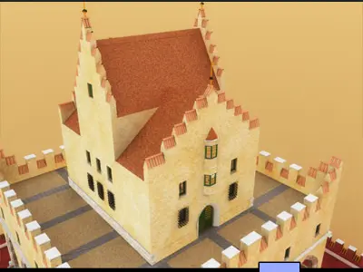 Sud-Tirol Castle 3D model