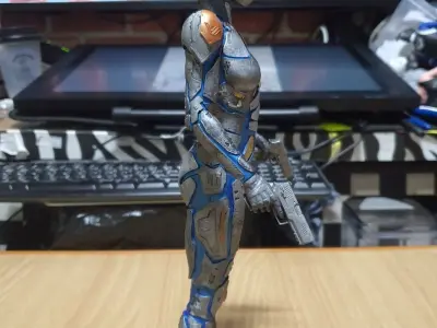 Cyber Soldier 3D print model