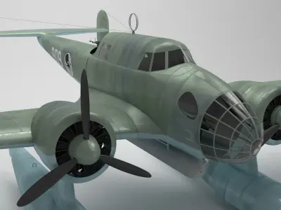 RWD-22 torpedo bomber 3D model