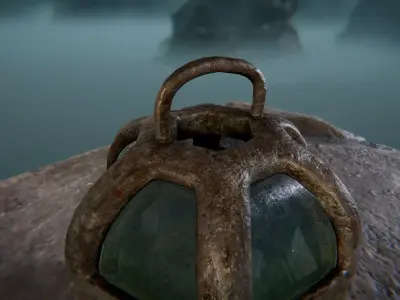 Ancient Artifact 8 Low-poly 3D model