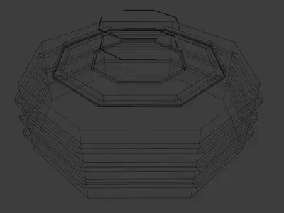 Sci-Fi Portal Free low-poly 3D model