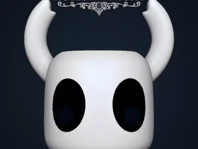 Hollow Knight 3D Flower Pot 3D print model