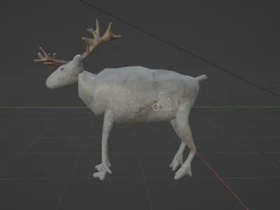 Reindeer Free 3D model