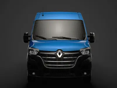 Renault Master L4H2 MiniBus 2020 3D model