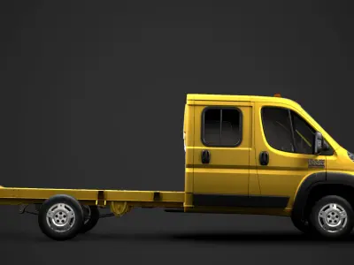 Ram Promaster Truck Crew Cab 4035XL WB 2020 3D model