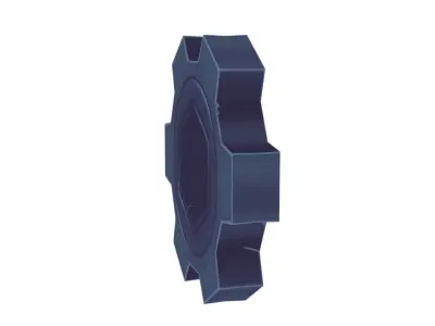 Gear - Hand Painted 3D model